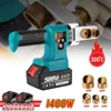 1400W Pipe Welding Machine Rechargeable PPR/PB/PE Pipe Soldering Iron Plastic Welding Digital Display For Makita 18v Battery 1