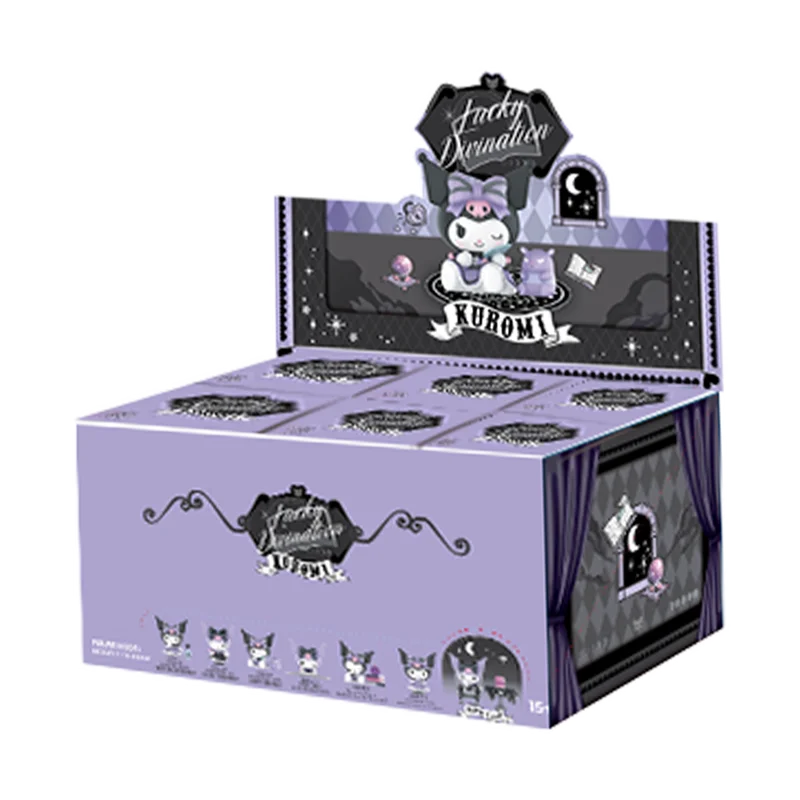 

Sanrio Kuromi глухая коробка аниме Коллекционная модель статуя счастливая гадания серия загадочная коробка экшн-фигурка кукла фестиваль подарок декор