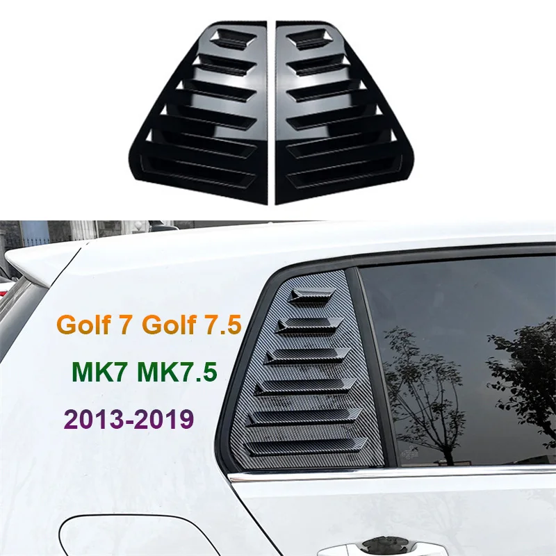 

Треугольные жалюзи в форме акулы жабера для VW Golf 7 Golf 7,5 MK7 MK7 MK7 2013 - 2019 декоративные оконные решетки вентиляции