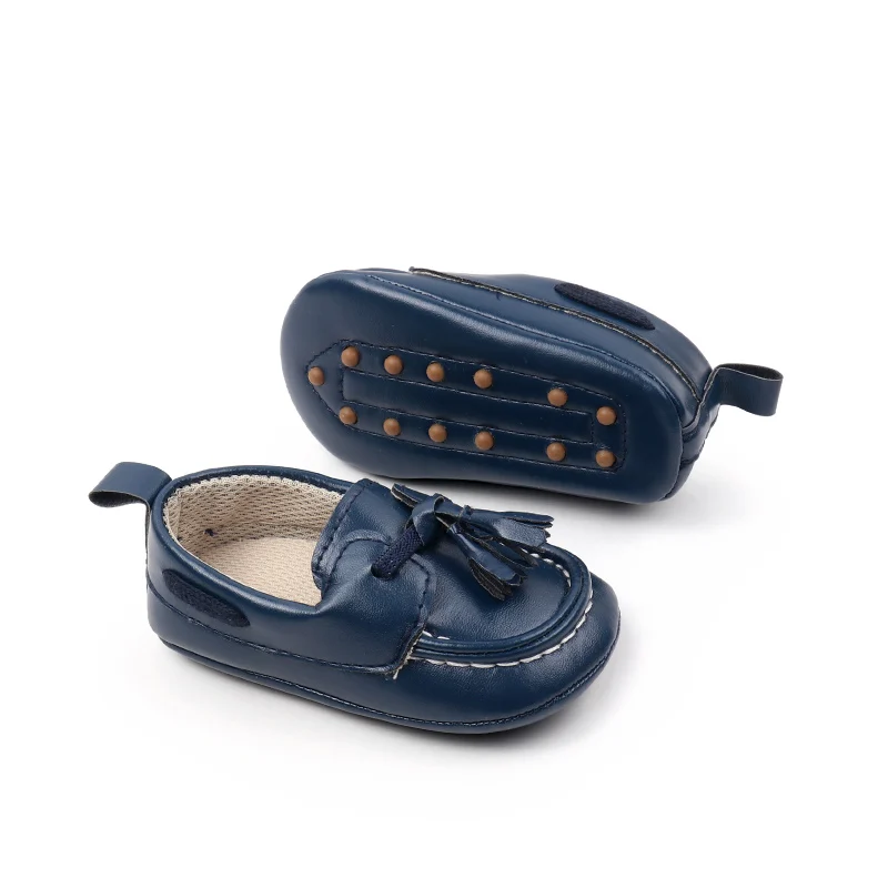 Baby Girls Spring and Autumn New Solid Color Casual Shoes Soft Bottom Non-slip Toddler Shoes