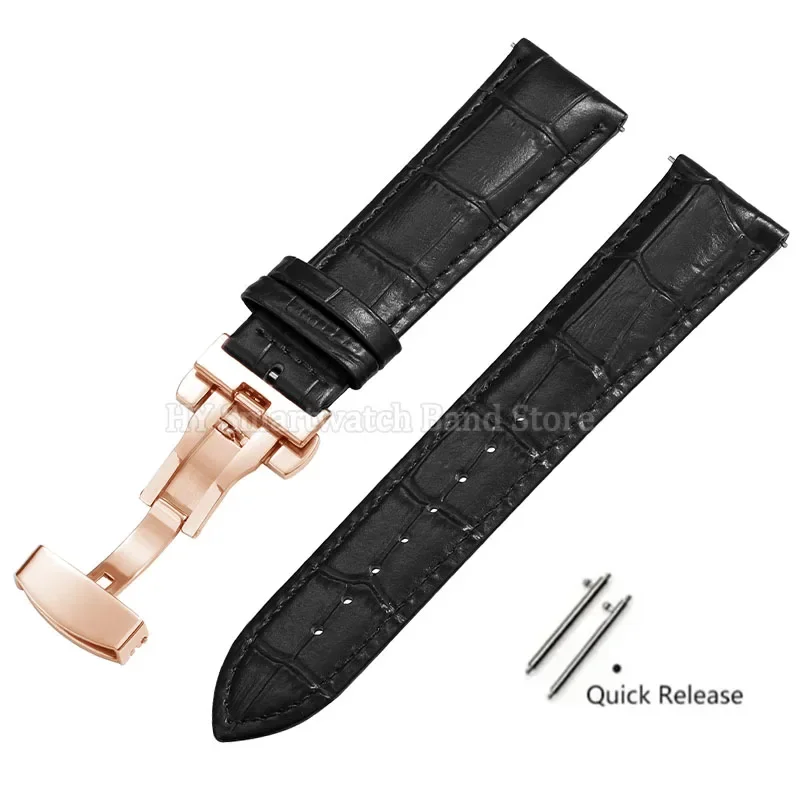 Premium Leather Quick Release Watch Strap - Universal Sizes