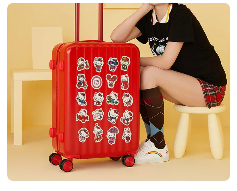 50 Cute Cartoon Kuromi Notebook Skateboard Suitcase Water Cup
