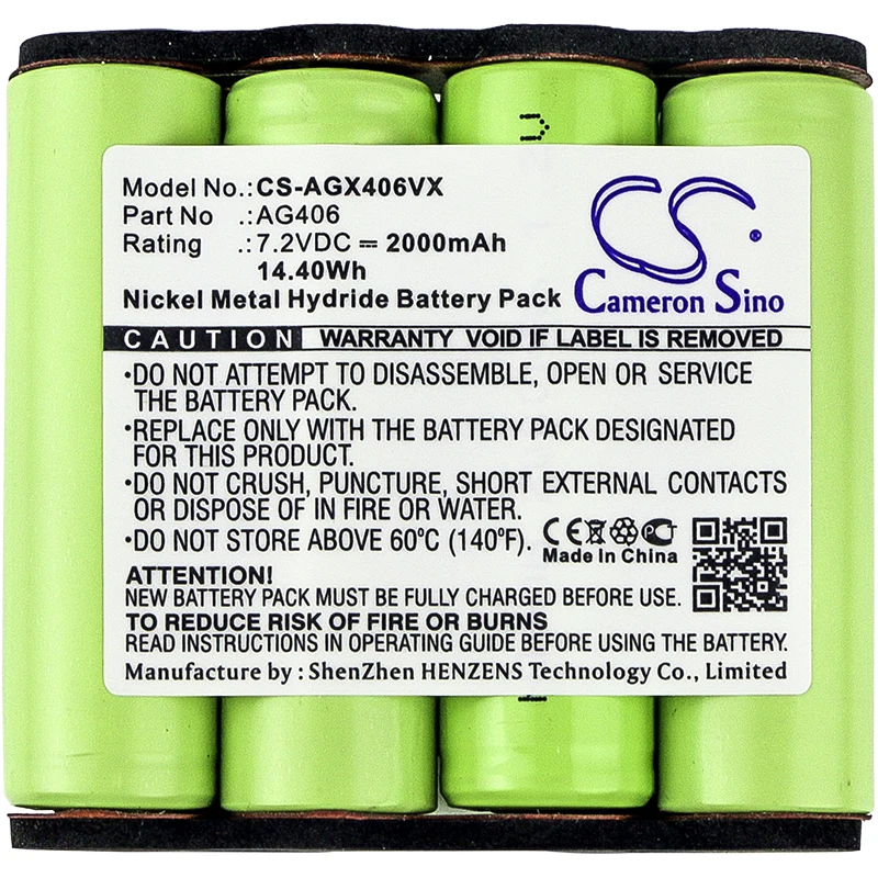 

Cameron Sino 2000mAh Vacuum Cleaner Battery AG406, AG406WD, AG4106, AG4108 for AEG Electrolux AG406, ZB4106WD, AG 406