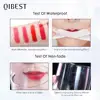 Matte Liquid Lipstick Waterproof Long Lasting Velvet Lip Gloss Tint Tube Matte Nude Pigment Red Black Makeup Cosmetics Lipsticks 6
