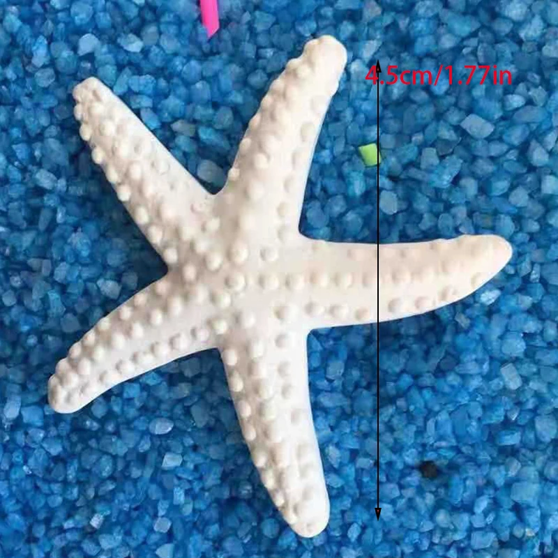 5pcs/set Aquarium Starfish Seahorses Shells Decorations