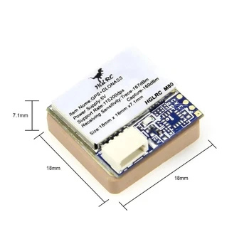 1pcs M80 GPS Mini GPS Module for RC FPV Racing Drone 1