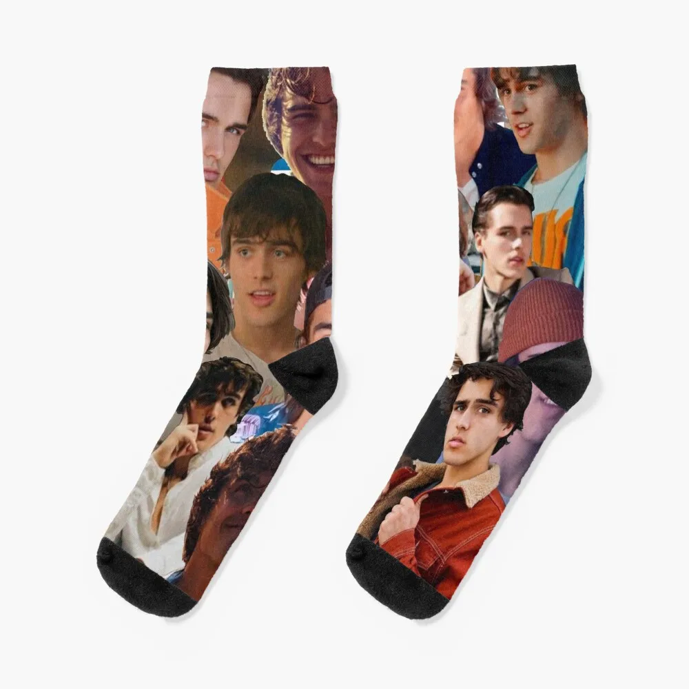 Charlie Gillespie Photo Collage Socks socks Men's basketball Socks Woman Men's broadway musical collage socks halloween floral climbing luxury woman socks men s