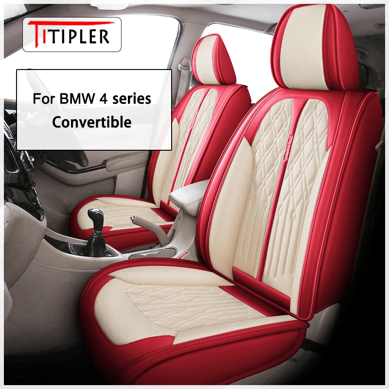 

Автомобильный чехол на сиденье для BMW 4 Series Convertible F33 G23, автомобильные аксессуары, интерьер (1 сиденье)