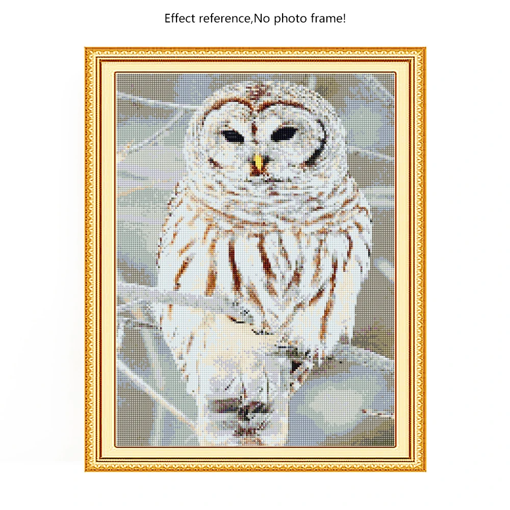 Evershine 5D Diamond Embroidery Owl DIY Animal Diamond Painting Kit Picture Of Rhinestones Handicrafts Gift Home Decoration