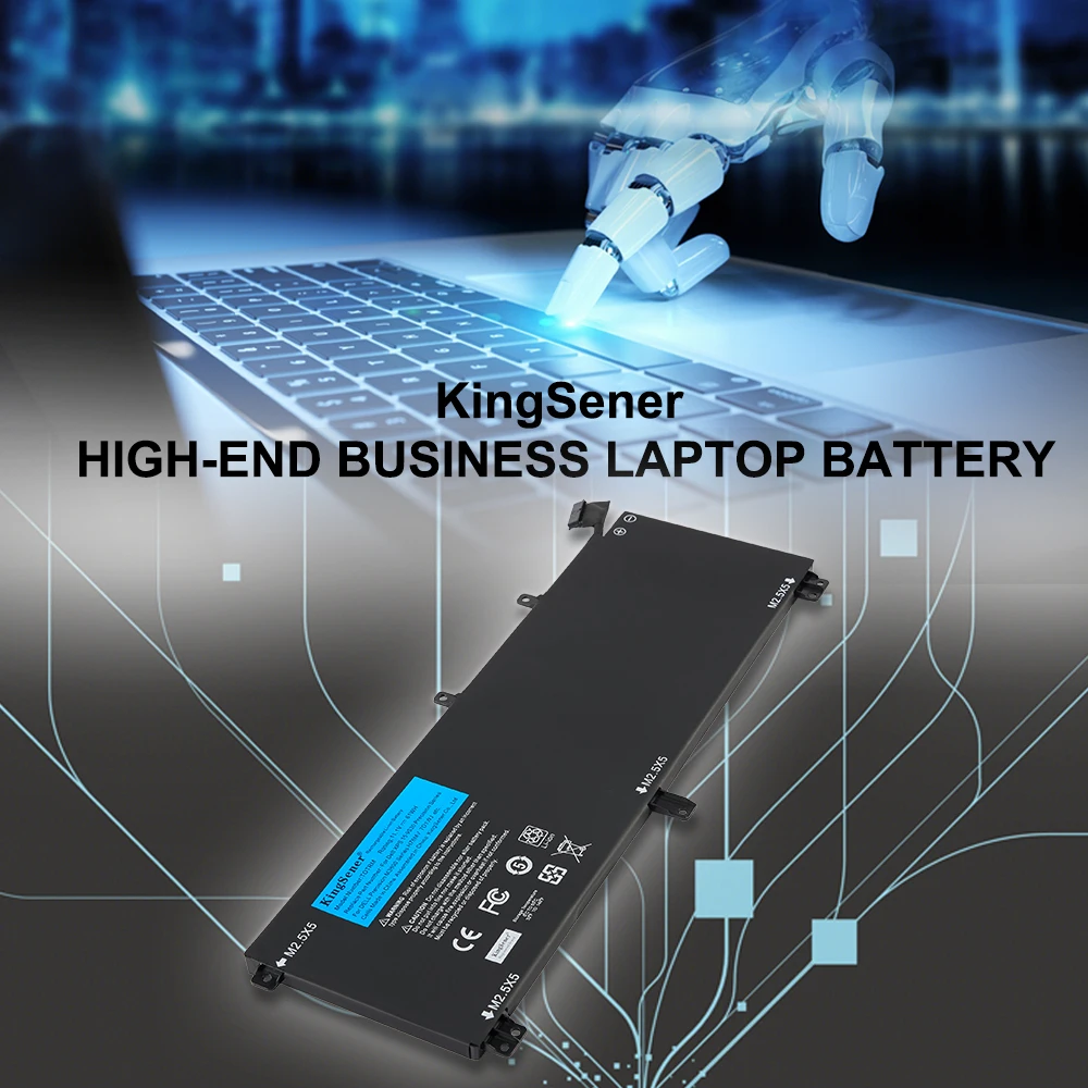 Kingsener-t0trm Bateria do Portátil Dell Xps 15 9530 Precisão M3800 H76mv 7d1wj 11.1v 61wh Ferramentas Gratuitas - Imagem 5