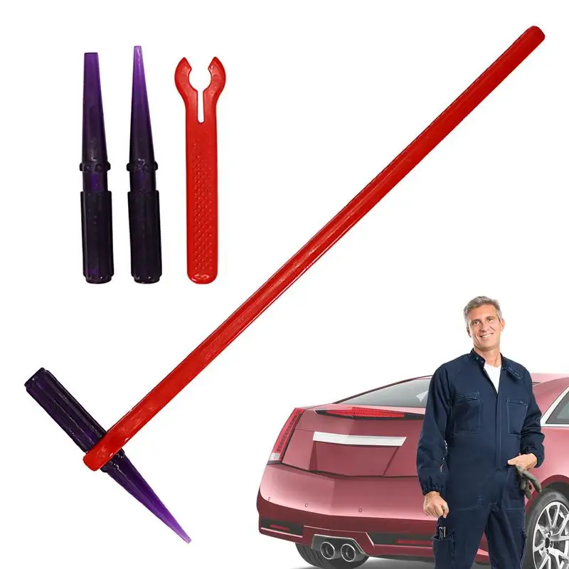 

Car Dent Repair Kit Dent Removal Tap Down Tools Car Dent Remover With Hammer Heads For DIY Dent Fix On Cars Refrigerator Door