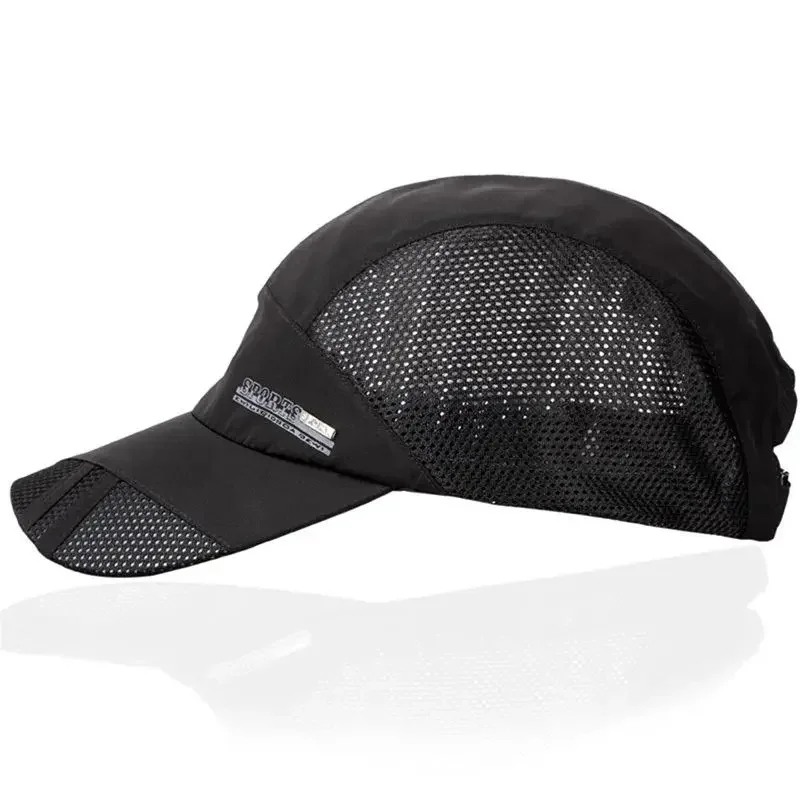 Adjustable Quick Dry Breathable Hat Running Baseball Summer Mesh Cap Visor Sports Men Women