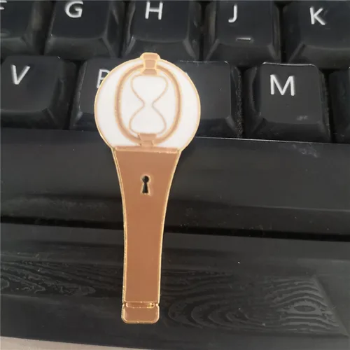 케이팝 금속 라이트스틱 배지 브로치, 가방 액세서리 선물, ATEEZ Le sserafim Twice Pin, 1 개 5