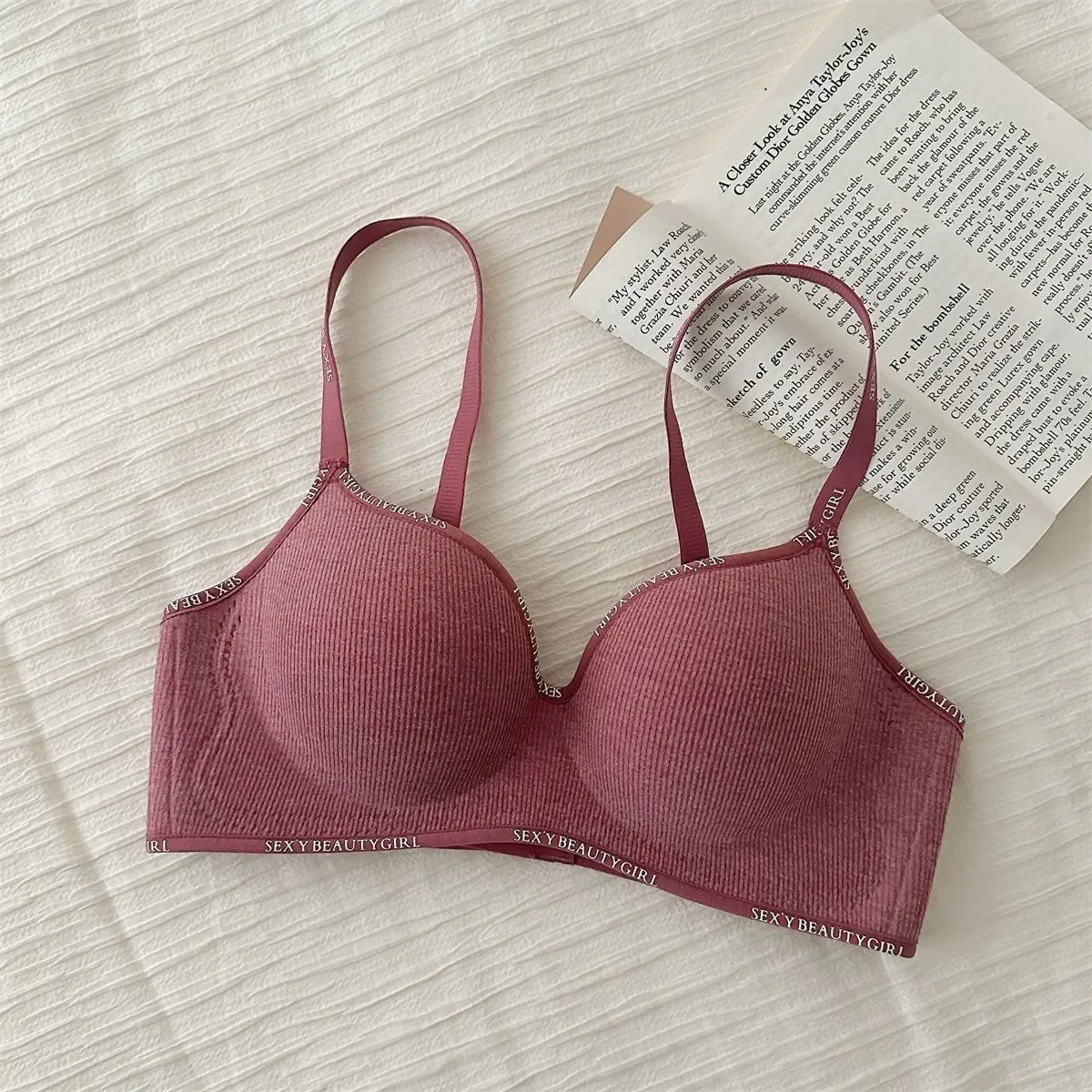 8cm Extreme Push Up Bra For Small Chest AA-A-B Cup Ultra Thick Padding Wireless Bra For Max Lift Deep Plunge Seamless Lingerie_voghion.com