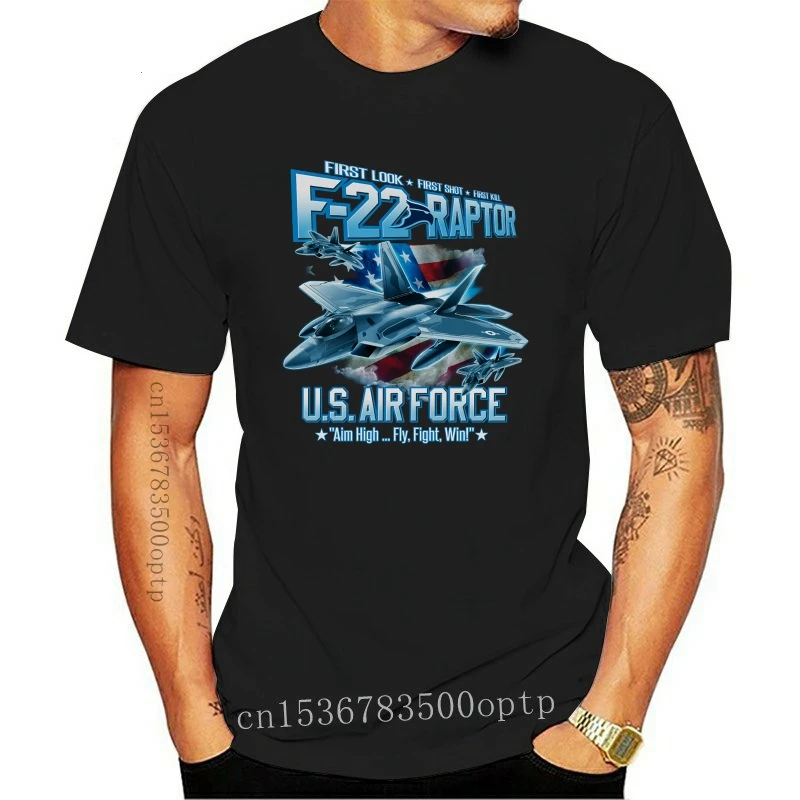 

Мужская футболка New US Air Force F-22 Raptor