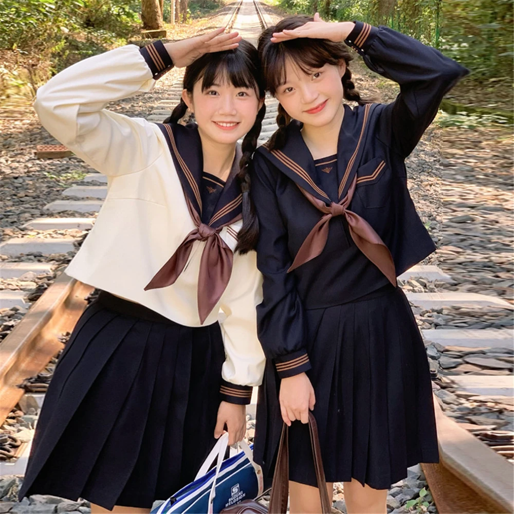 New Arrival JK Uniform Summer Shortlong Sleeve Japanese School Uniforms