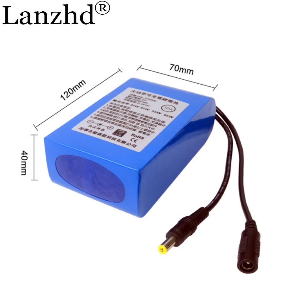 Segurança Standby Fonte de Alimentação Ups Ininterrupto Backup Fonte de Alimentação Mini Bateria para Câmera Router 2023 Novo 12v 3a 10000mah - Image 5
