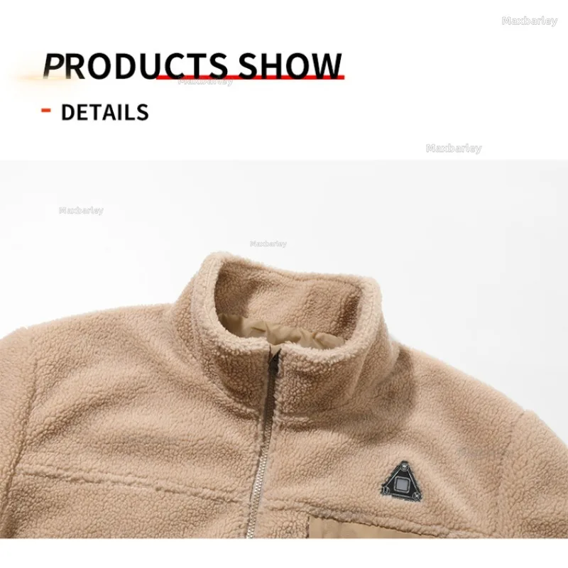 2025 New Fleece Heated Jacket USB Smart Self-heating Jacket Men Plush Warm Clothes 4 Zone Heating Parka Thermal Coat Winter Male