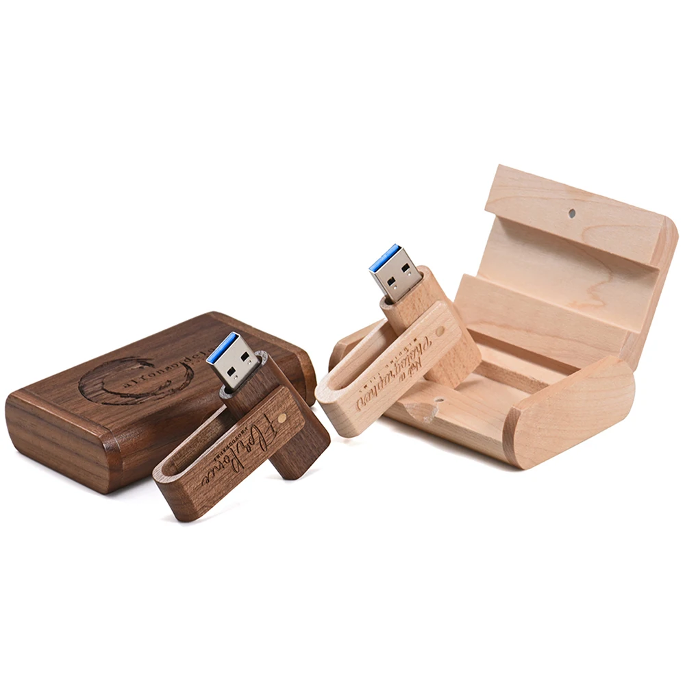 USB3.0 무료 맞춤 로고 USB 플래시 드라이브 128GB 메모리 스틱 64GB 웨딩 선물 펜 드라이브 32GB 나무 외장 저장장치 16GB U 디스크