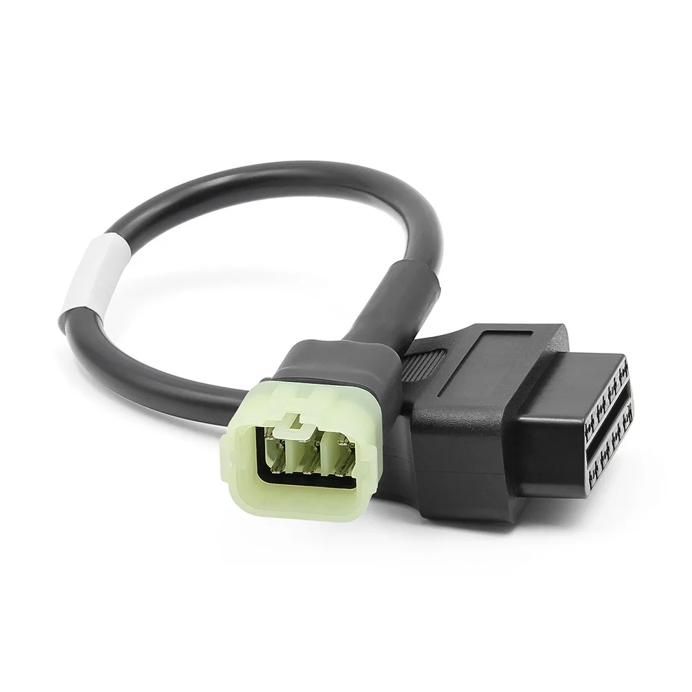 OBD Motorcycle Cable 6 To 16 Pin OBD2 Extension Connectors