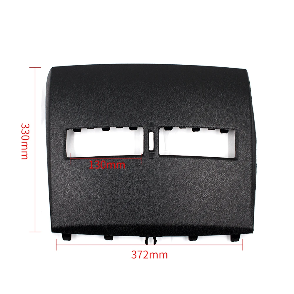 Dashboard Panel Cover LHD Car Finisher-Instrument For Nissan Tiida C11 2005-2011 Automobile Front Mounts Half Air Conditioner Vent Outlet
