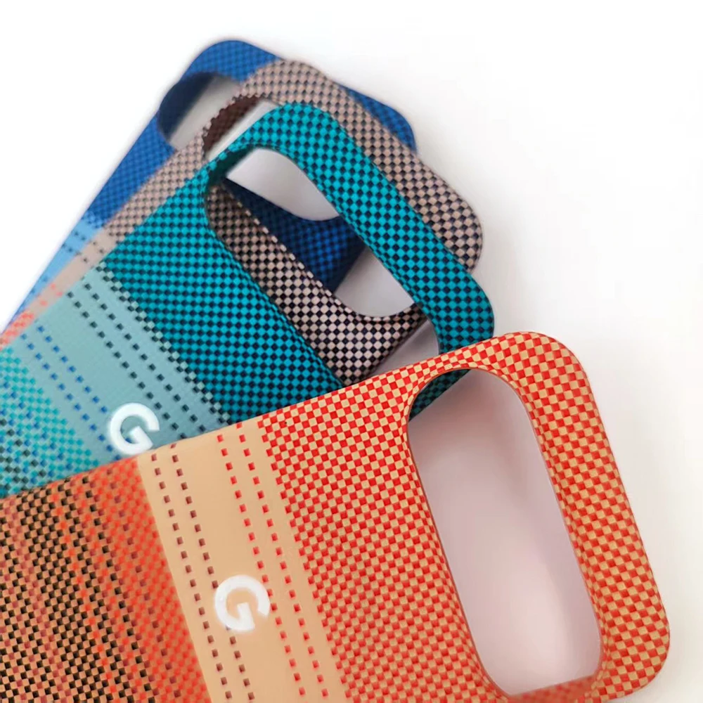 Luxury Ultra-Thin Matte Carbon Fiber Pattern Shockproof Case with MagSafe Compatibility