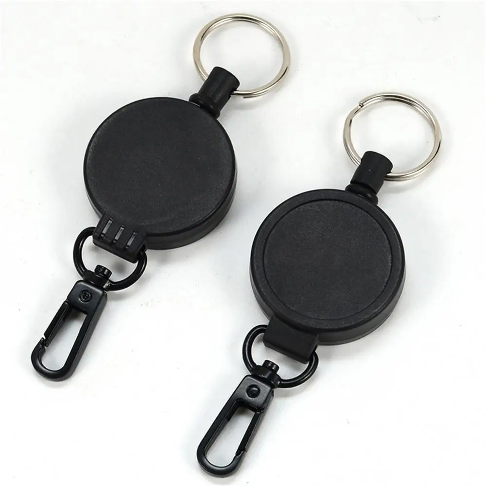 Anti Lost Keyring Key Holder Ring Kick Keychain Wire Rope