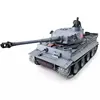Henglong RC Tank 1/16 German Tiger Metal Tank Crawler Battle with Induction Drive Wheel Can Launch 3818-1 Tank Model Toy 5