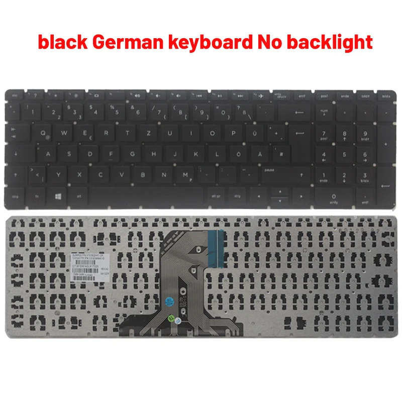 HP Ʈ Ű, þƾ, US, UK, ξ, HP 250 G4 255 G4 256 G4 250 G5 255 G5 256 G5 TPN-C125 TPN-C126 15-AY 15-AF 15-BA 15-