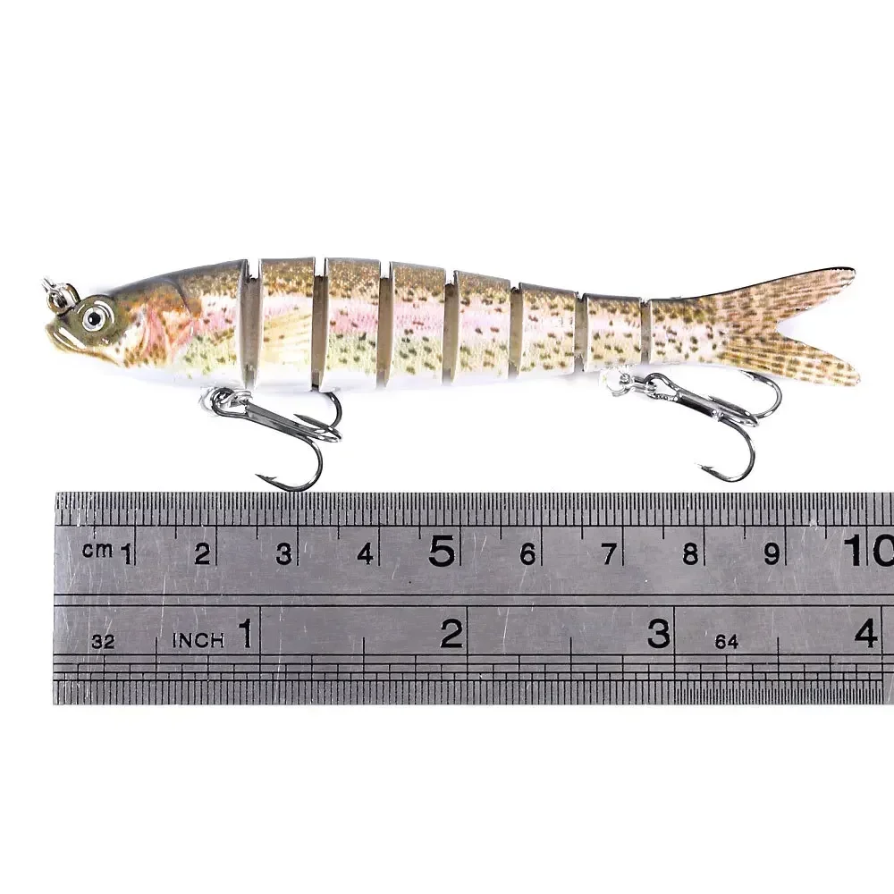 Fishing Lures Multi Jointed Swimbait Crank Bait Slow Sinking Bionic Artificial Bait Freshwater Saltwater Trout Bass Fishing Acce