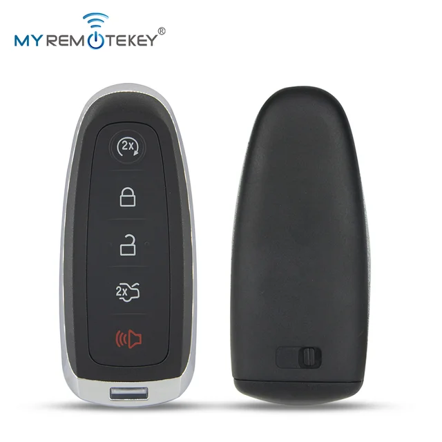 กุญแจรีโมทอัจฉริยะ MYREMOTEKEY 315/434mhz ID46-PCF7953 ชิป 4D63/4D83 สำหรับรถยนต์ฟอร์ด เอดจ์ เอ็กซ์พลอเรอร์ เฟล็กซ์ ทอรัส เอ็กซ์เพดิชั่น โฟกัส เอสเคป 2