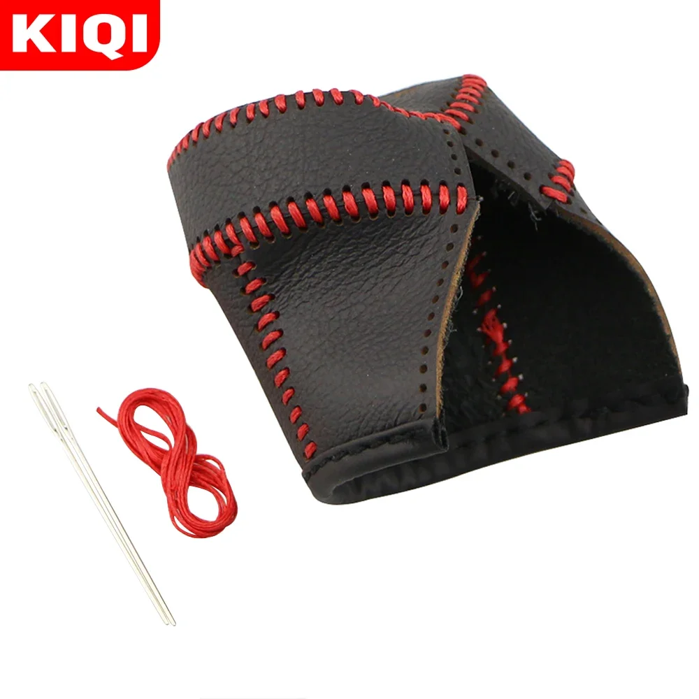 VW 제타 골프 가죽 기어 시프트 노브 칼라, 보라 티구안 폴로 투란 캐디 1998-2004 Acc, 5 단 변속