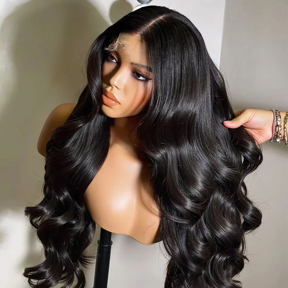 250% Remy Hair 30Inch Body Wave 7x5 Glueless Wigs Human Hair Brazilian Pre Plucked Lace Wigs For Women 13x6 Lace Front Wig 1