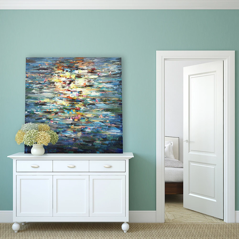 

Abstract Art Water Memory Painting Poster Colorful Wave Wall Art Living Room Home Decor Fashion Modern Canvas Painting Printings