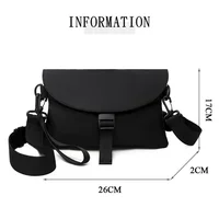 Men Nylon Chest Pack Cellphone Pouch Outdoor Sports Cross-body Bag Casual Running Cycling Sling Bag - Image 6