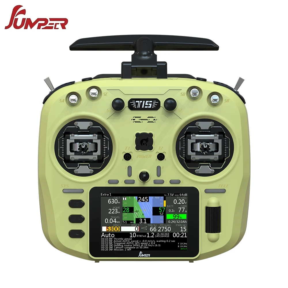 Jumper T15 Hall Sensor Color screen FPV Radio Controller EDGETX/ELRS For Long Rang RC Drone 3