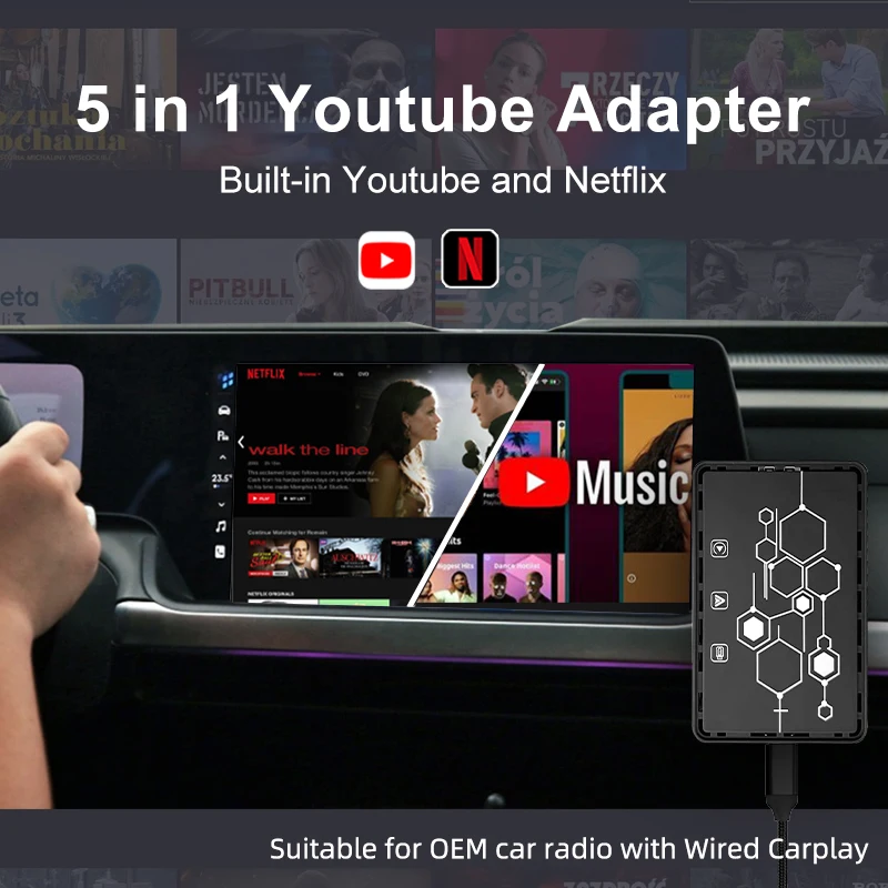 SmartAllin1CarAIBoxcablatoCarplayaWirelessCarplayAndroid