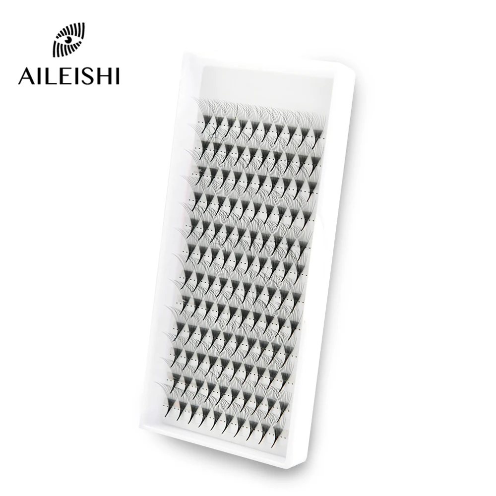 

AILEISHI Sharp Narrow Stem Premade Fans Lash 5D/6D/6D/7D/8D/9D/10D Slim Thin Pointy Base Russian Volume Fans Lash Eyelashes Mink