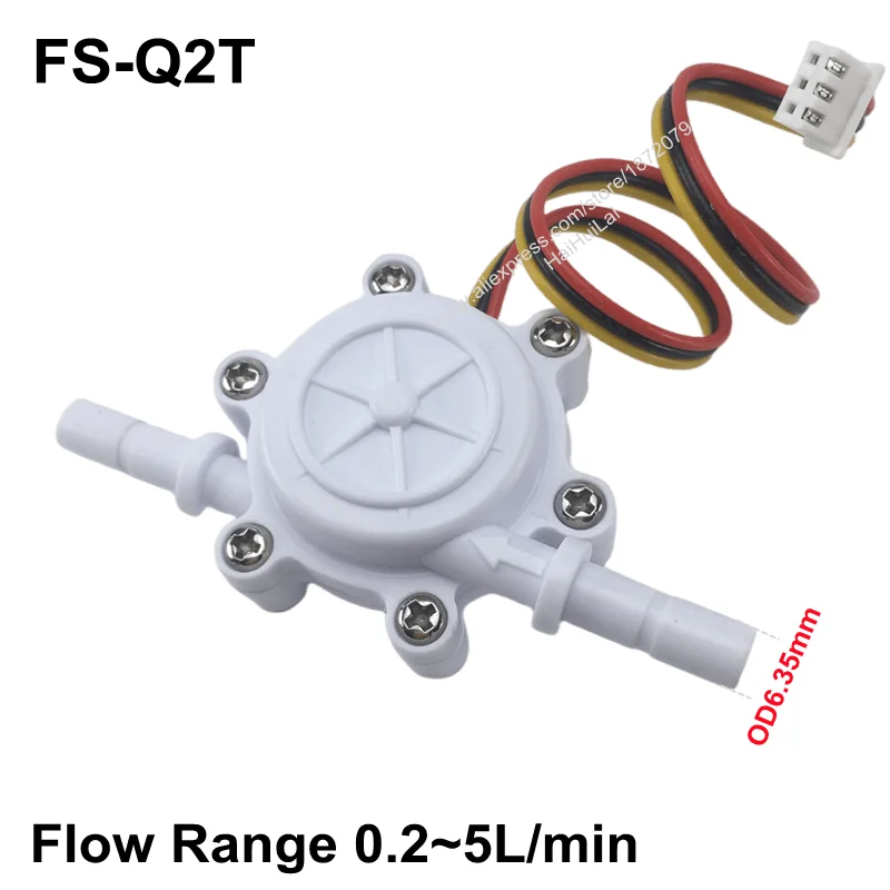 New Multiple Styles Flow Sensor Control Meter Flowmeter Counter 0.2-8L/Min Water Flow Sensor Switch Drinking Fountain Coffee