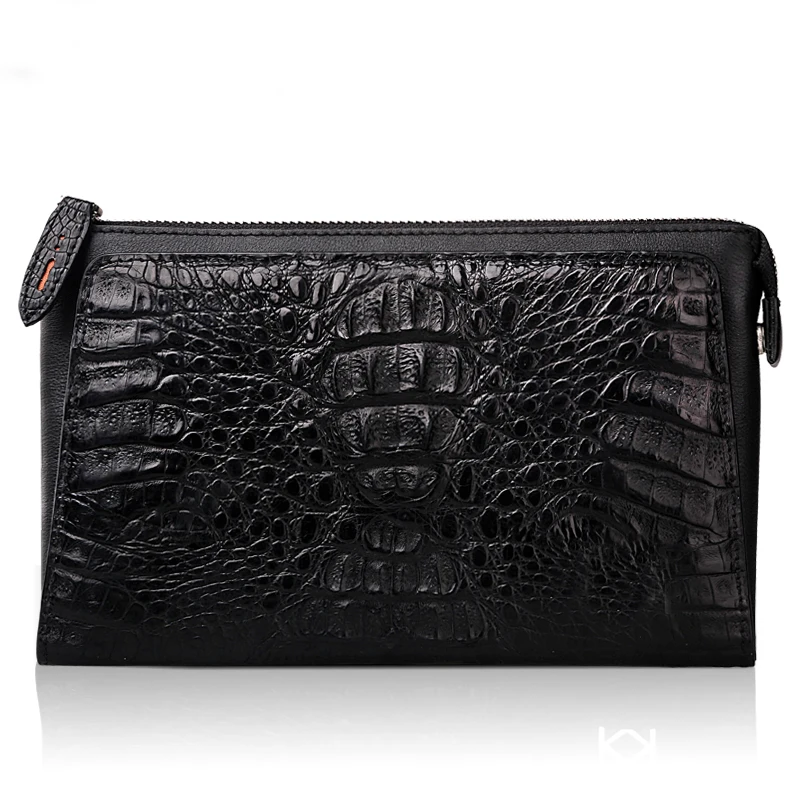 

keximayuan Imported crocodile leather men handbag men new business bag crocodile leather men clutch bag male envelope bag