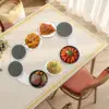 Kitchen Dining Table Rotating Tray Lazy Susans Non Skid Rotating Plate Helper Rotating Turntable Serving Tray Lazy Susans Tray 5