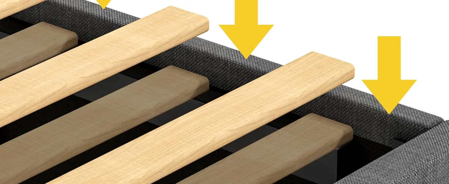 bed frame full  Upholstered  Platform Bed with Storage