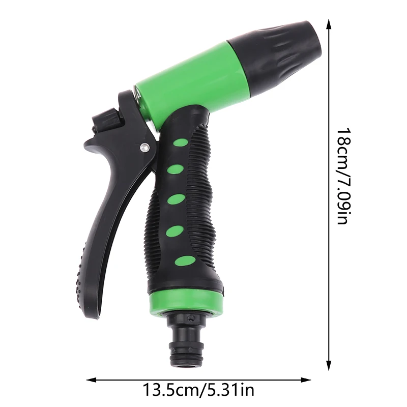 Adjustable Plastic Sprinkler Watering Irrigation Tools Garden Household High-Pressure Car Wash Clean Sprayer Head Hose Nozzle
