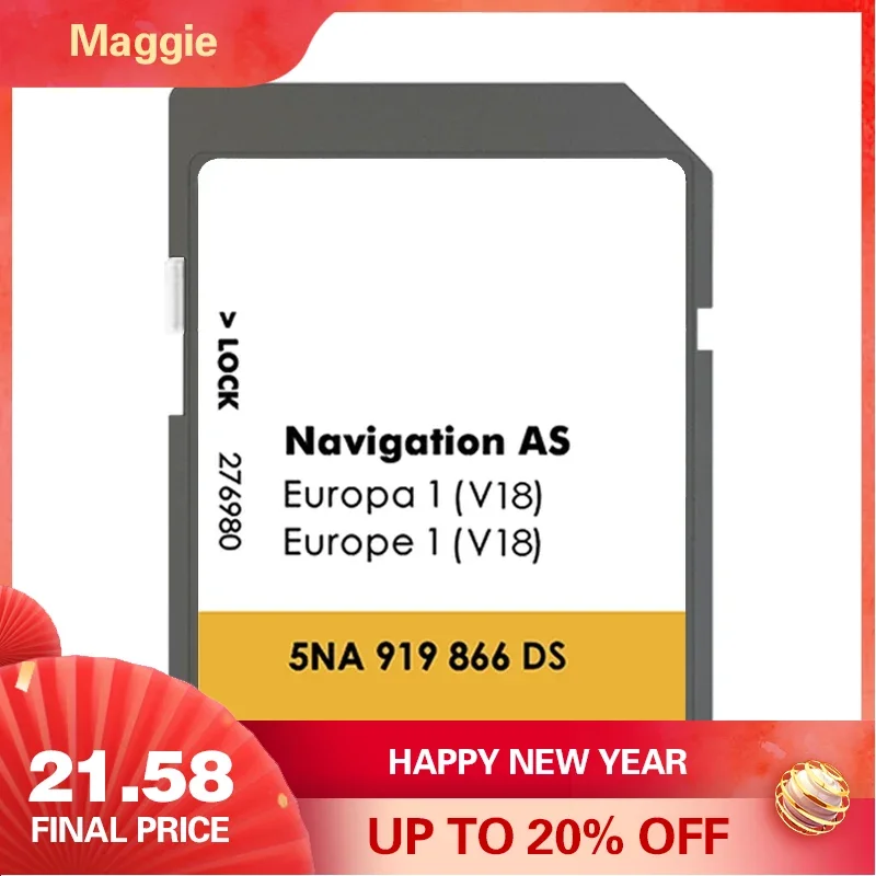 As V18 Sat Nav Sd Card 32Gb Per Vw Scopri La Navigazione Multimediale Come V18 Map Uk Europe 2023