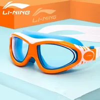 Kids Anti-UV Adjustable Professional Waterproof Swim Glasses Anti-fog Water Sports Silicone Diving Goggles Surfing EyeWear