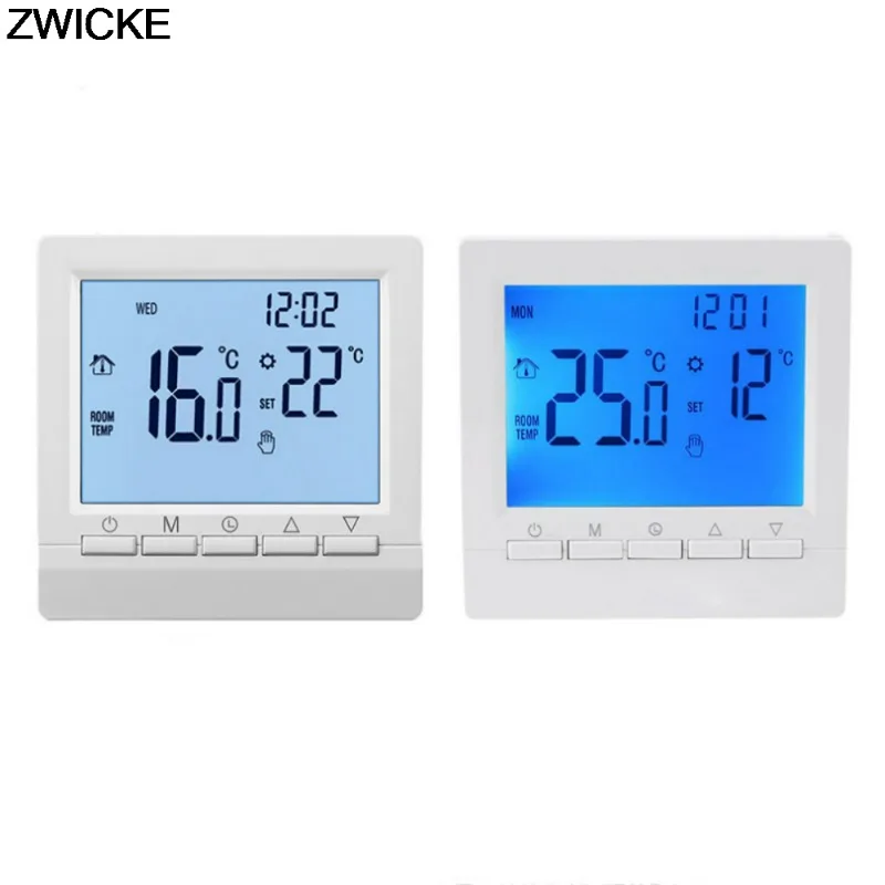 

Battery Type Wired Wall-hung Boiler Thermostat Smart Thermostat Wall-hung Boiler Household Smart Water Floor Heating Controller