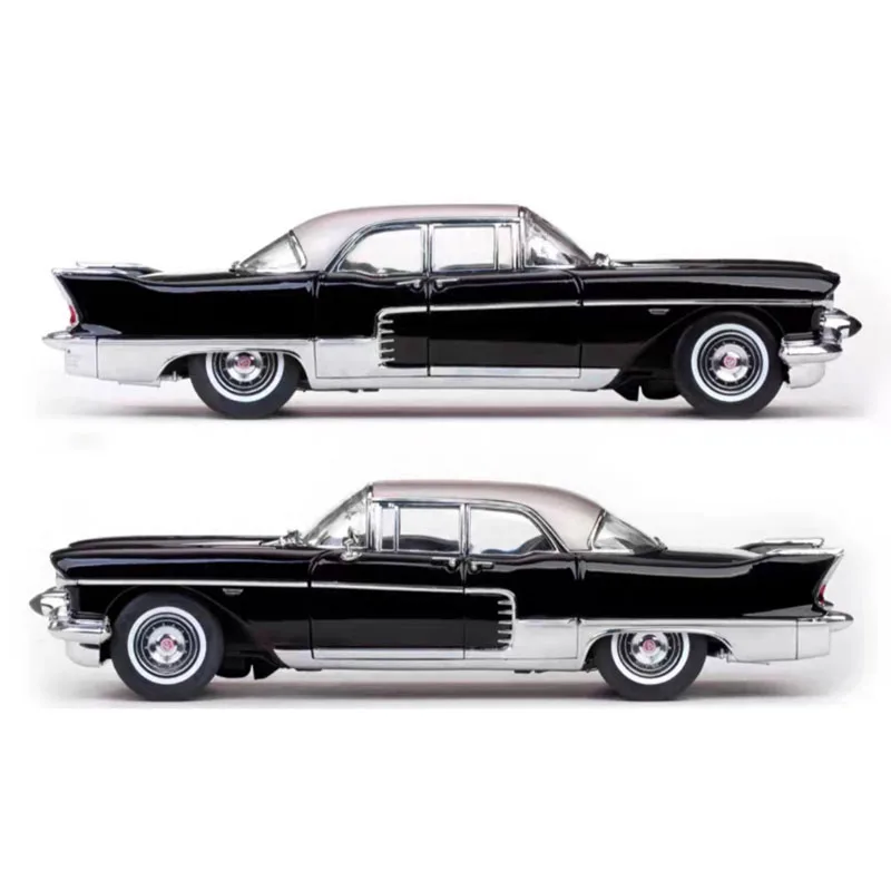 Diecast Eldorado Brougham 합금 자동차 모델, 클래식 향수 장식, 성인 취미 컬렉션 선물 디스플레이, 1:18 체중계 1957