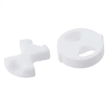 1 ชุดทนทานสีแดงทองแดงวาล์ว Core รอบสีฟ้าเย็นและร้อนก๊อกน้ําเซรามิคเซรามิคชุดชิป Home 1