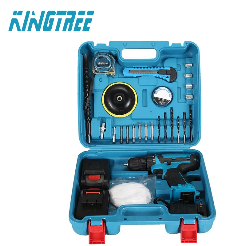 

28V Brushless Impact Drill Lithium Battery Cordless Electric Drills 45 Torque Electric Screwdriver Power Tool for Makita Battery