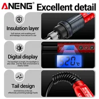 ANENG SL106 fer à souder électrique 110 V/220 V température réglable soudure prise US/EU outil de soudage professionnel 6